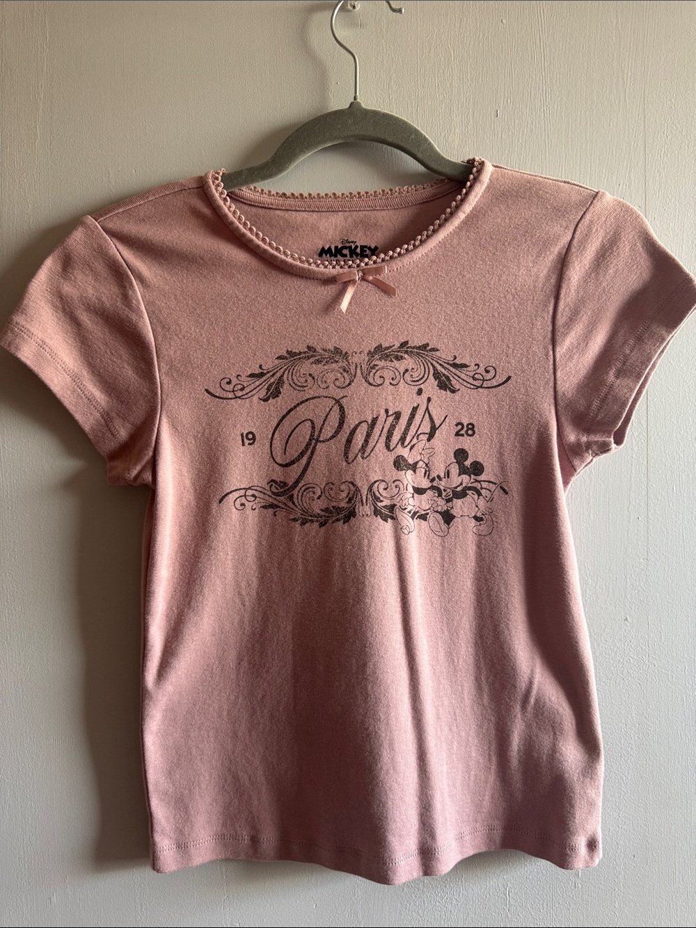 Disney Mickey & Friends Graphic Tee in Dusty Rose